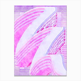Grape Swish Canvas Print