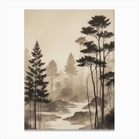 Asian Landscape 10 Canvas Print