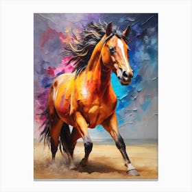 Horse Running 3 Canvas Print