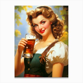 Oktoberfest Mistress Canvas Print