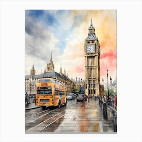 Big Ben In London Canvas Print