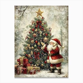 Santa Claus 49 Canvas Print