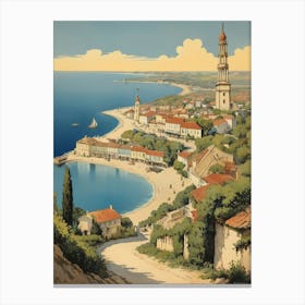 Vintage Kerch Ove Les Palmers Art Print Canvas Print