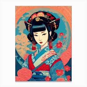 Geisha 110 Canvas Print
