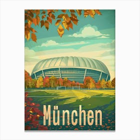 Munich Stadium Canvas Print