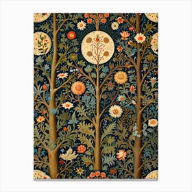 William Morris Flora And Fauna 1 Canvas Print