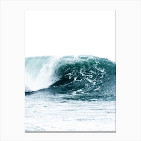 Riding A Wave Canvas Print