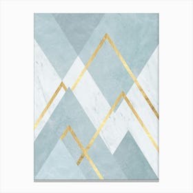 Conceptual geometric art 3 Canvas Print