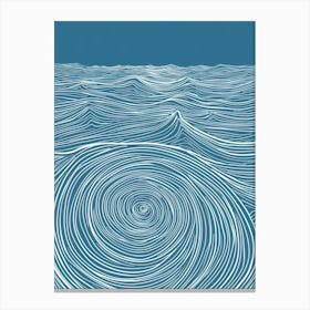 Ocean Waves 3 Canvas Print