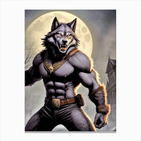 Werewolf 26 Canvas Print