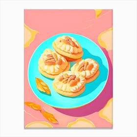 Pecan Sandies Dessert Pop Matisse 1 Flower Canvas Print