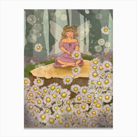 Daisy Fairy Canvas Print