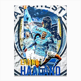 Manchester City 3 Canvas Print