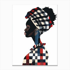 Portrait Of African Woman 42 Canvas Print