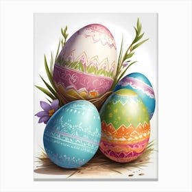 Easter Eggs 1 Canvas Print