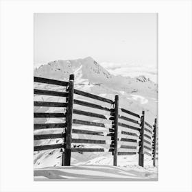 Ski Slope Canvas Print