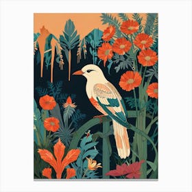 Bird In The Garden Canvas Print