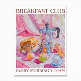 Breakfast Club Panini 2 Canvas Print