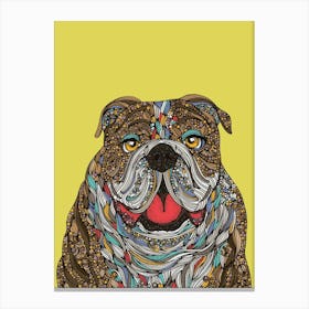 Bill the bulldog 2 Canvas Print