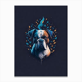 Boxer Dog Canvas Print