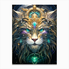 Mystical Cat Canvas Print