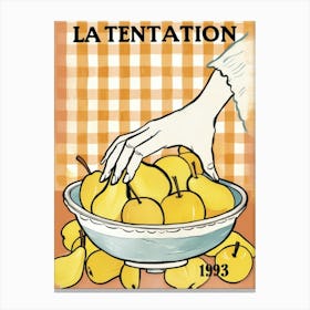 La Tentation Canvas Print