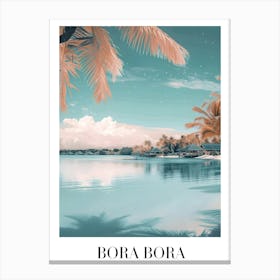 Bora Bora 1 Canvas Print