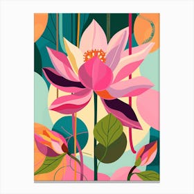 Lotus Flower 4 Canvas Print