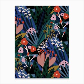 Vibrant Bouquet Canvas Print