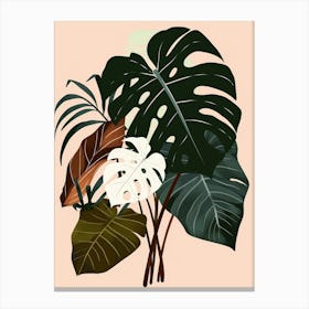 Tropical Leaves 156 Canvas Print