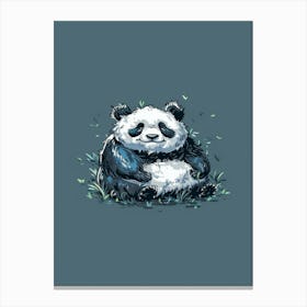 Panda Bear 16 Canvas Print