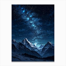 Night Sky 6 Canvas Print