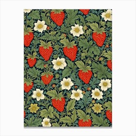 William Morris Strawberries Canvas Print