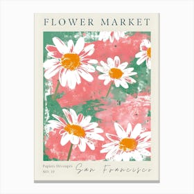 Flower Market 8 Canvas Print