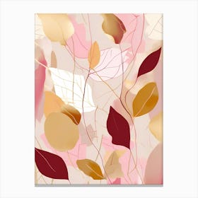 Abstract Leaves 20 Canvas Print