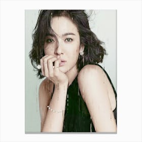 Song Hye Kyo The Glory Canvas Print