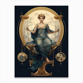 Libra 1 Canvas Print