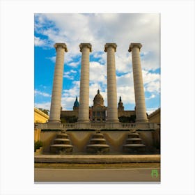 The four towers of Puig and Cadafalch 20210320 7ppub Canvas Print