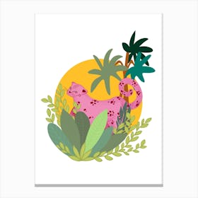 Pink Panther Canvas Print