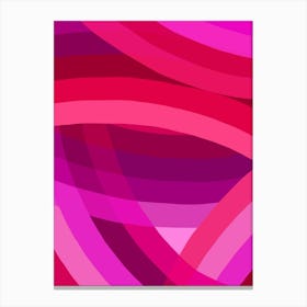 Rainbow Arch - Pink 2 Canvas Print