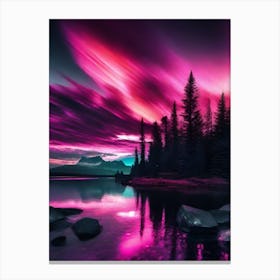 Aurora Borealis 124 Canvas Print