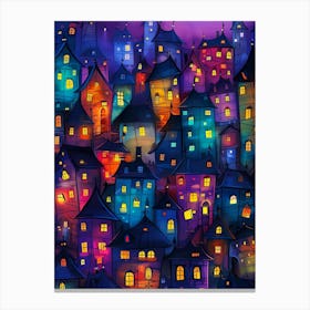 Night City Canvas Print