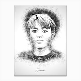 Jimin Bts Canvas Print