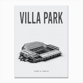 Villa Park Aston Villa Fc Stadium Canvas Print