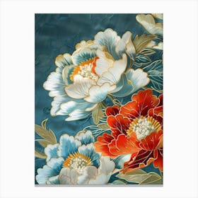 Chinese Flower Painting 53 Canvas Print