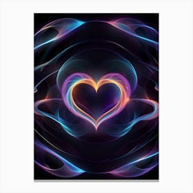 Heart Of Light Canvas Print