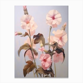 Floral Illustration Impatiens 1 Canvas Print