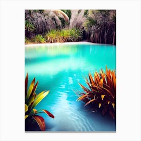 Blue Lagoon Canvas Print