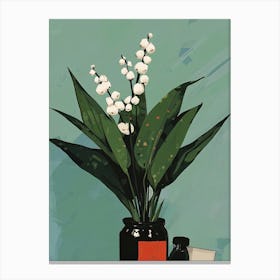 Lily Of The Valley 9 Canvas Print