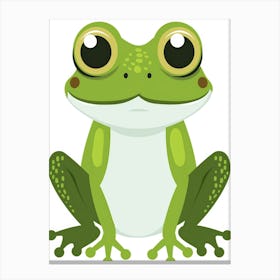 Frog Illustration 1 Canvas Print